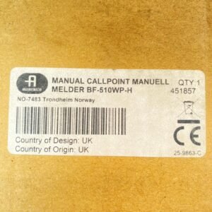Autronica BF-510WP-H | Manual Call Point