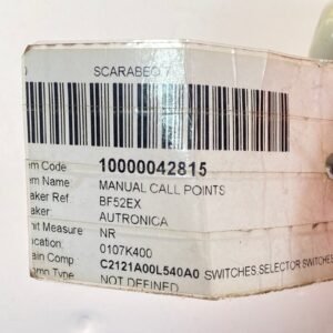Autronica BF-52/EX/0100 | Manual Call Point