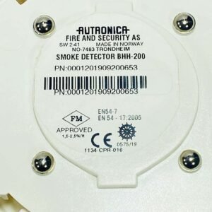 Autronica BHH-200 | 116-BHH-200 | Optical Smoke Detector