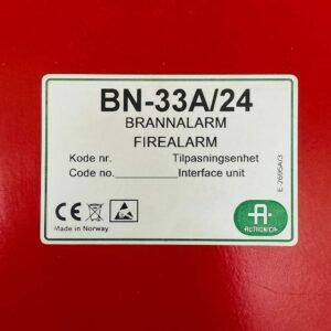 Autronica BN-33A/24 | Interface Unit