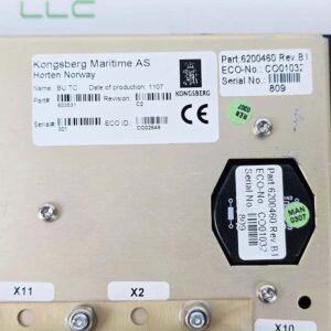 Kongsberg BU TC | Rev.C2 | Keytouch Panel