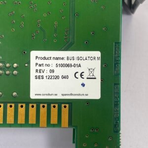 Consilium BUS ISOLATOR M (5100069-01A) | Isolator Card