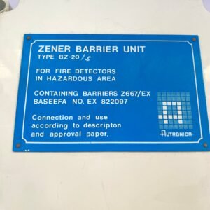 Autronica BZ-20/S | Zener Barrier Unit
