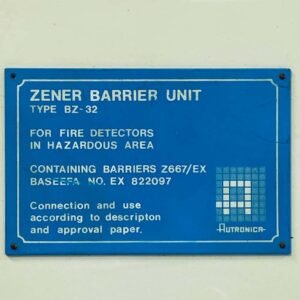 Autronica BZ-32 | Zener Barrier Unit