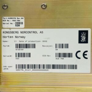 Kongsberg C1 | Rev.B4 | Module