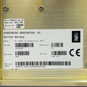 Kongsberg C2 | Rev.B1 | Remote Digital I/O Module