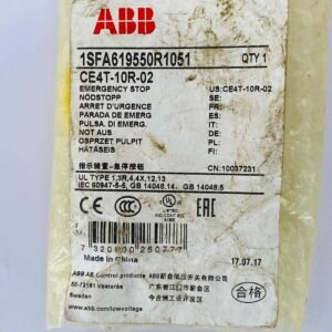 ABB CE4T-10R-02 (1SFA619550R1051) | Emergency Stop