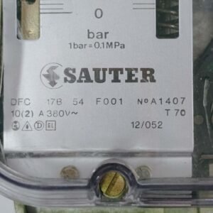 Sauter DFC 17B 54 F001 (0-2.5 Bar) | Pressure Switch