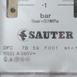 Sauter DFC 7B 59 F001 (-1-5 Bar) | Pressure Switch