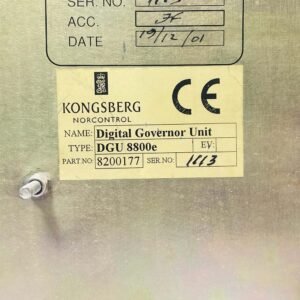Norcontrol DGU 8800e | Digital Governor Unit