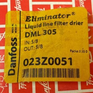 Danfoss DML-305 (023Z0051) | Eliminator Liquid Line Filter Drier