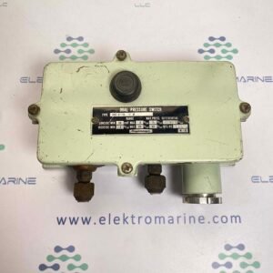Saginomiya DNS-D606MW (Range : 50Cmv-6 Kg/Cm2) | Dual Pressure Switch