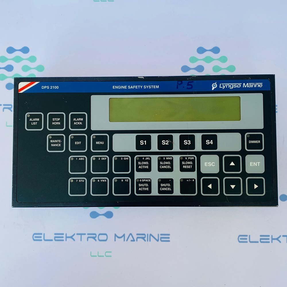 Lyngsoe Marine DPS 2100 (962.003.700 / 271.157.681) | Engine Safety System
