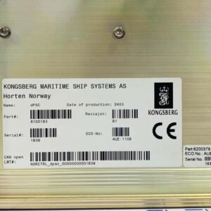 Kongsberg DPSC | Rev.B1 | Module