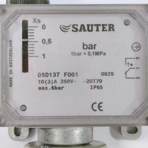 Sauter DSD137 F001 (0-1 Bar) | Pressure Switch