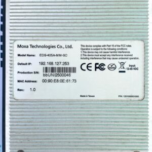 Moxa EDS-405A-MM-SC | Layer 2 managed switches