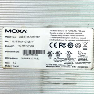 Moxa EDS-510A-1GT2SFP | Layer 2 managed switches
