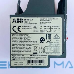ABB EF19-2.7 (1SAX121001R1103) | Electronic Overload Relay