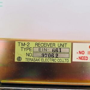 Terasaki EIN-661 | TM-2 Receiver Unit