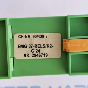 Phoenix Contact EMG 37-RELS/K2-G 24 (2946719) | Relay Module With Plug-In Base