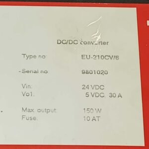 Kongsberg EU-210CV/6 | DC/DC Converter