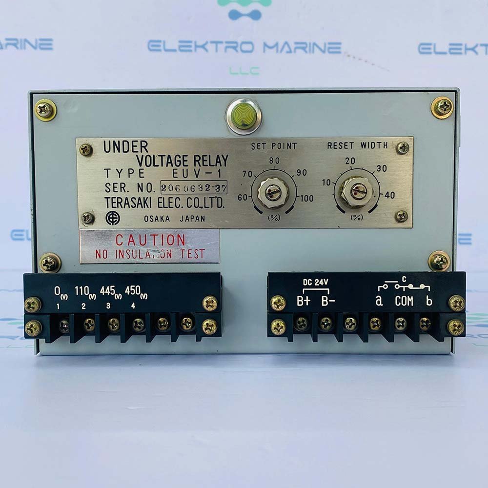 Terasaki EUV-1 | Voltage Relay