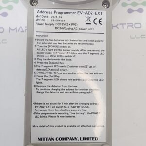 Consilium EV-AD2-EXT (5200123-00A) | Address Programmer