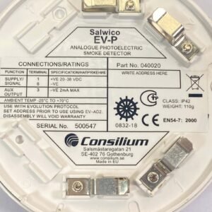 Consilium EV-P (40020) | Analogue Photoelectric Smoke Detector