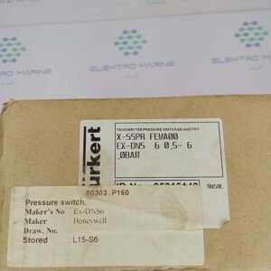 Honeywell EX-DNS6 (0.5-6 Bar) | Pressure Switch
