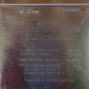 Hernis Scan Systems EXMD110 | Pump Assy