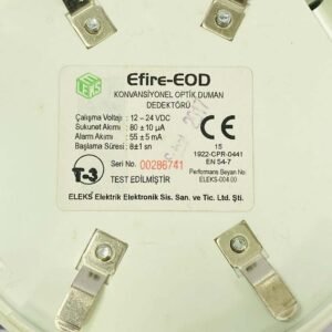 Eleks Efire-EOD | Conventional Optical Smoke Detector