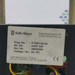 Rolls Royce F-7001-43-24 | Emergency Switch Board