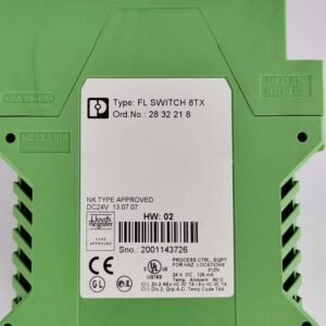 Phoenix Contact FL SWITCH 8TX (2832218) | Industrial Ethernet Switch