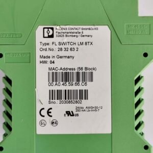 Phoenix Contact FL SWITCH LM 8TX (2832632) | Industrial Ethernet Switch