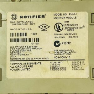 Notifier FMM-1 | Monitor Module