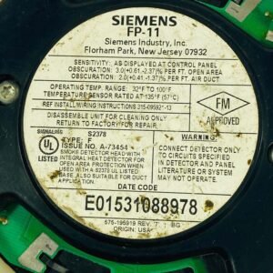 Siemens FP-11 | Intelligent Fire Detector
