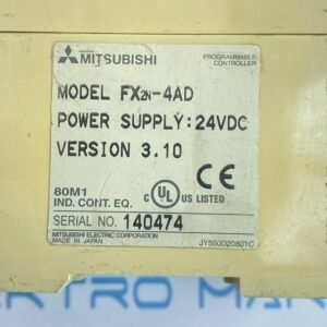 Mitsubishi FX2N-4AD | Programmable Controller