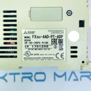 Mitsubishi FX3U-4AD-PT-ADP | Programmable Controller