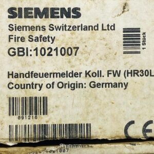 Siemens GBI-1021007 | Manual call point