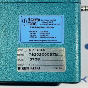 Riken Keiki GP-204 | Combustible Gas Detector