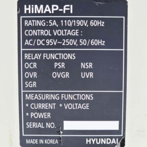 Hyundai HiMAP-FI | Intelligent Measuring & Protection Device