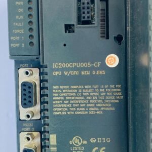 GE Fanuc IC200CPU005-CF | CPUE05 with Ethernet Interfaces
