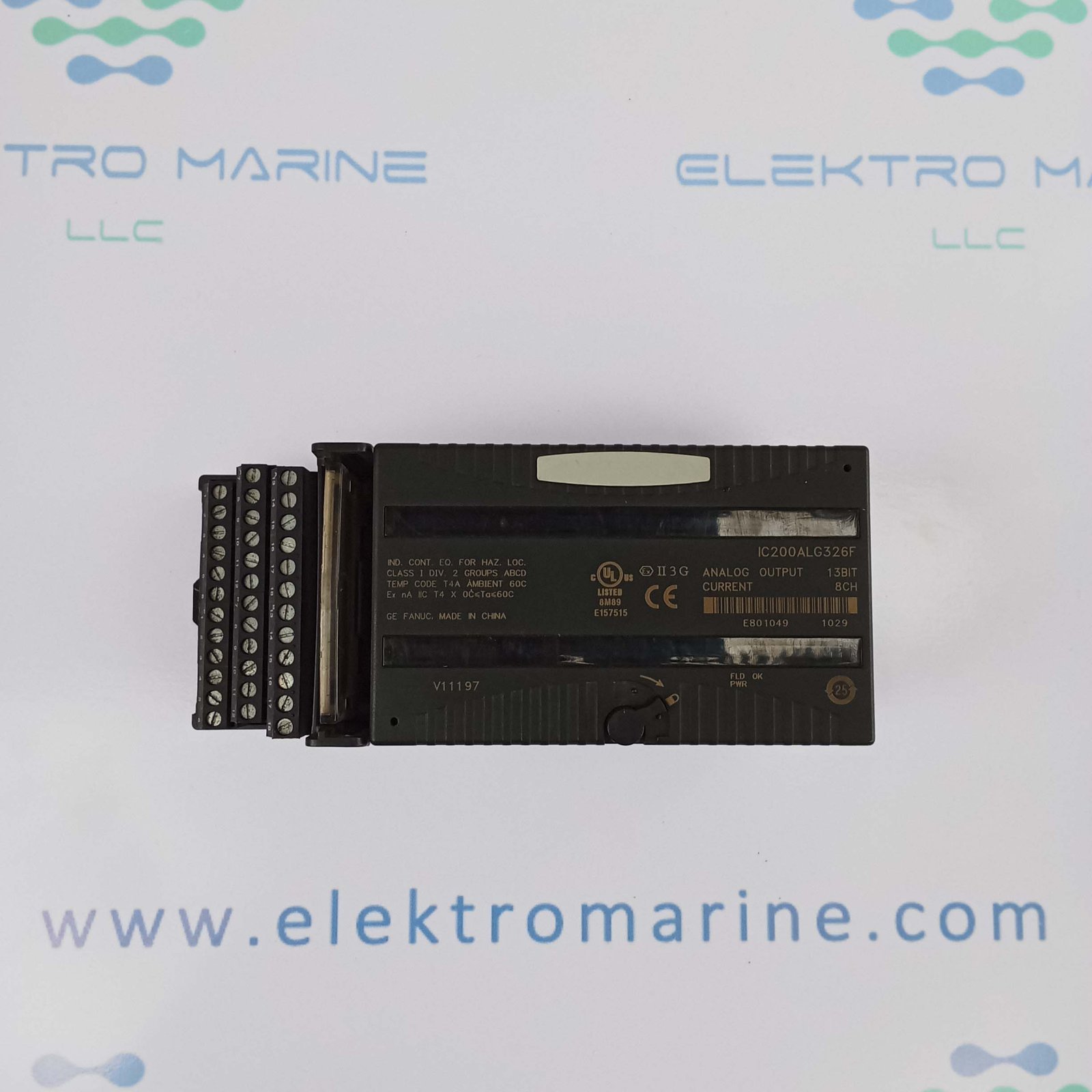 GE Fanuc IC200ALG326F | Analog Output Module