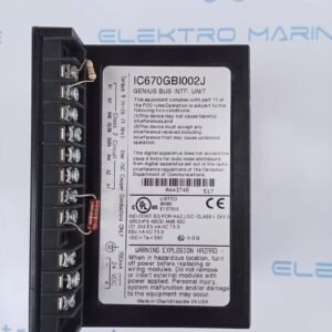 GE Fanuc IC670GBI002J | Field Control Bus Interface Unit
