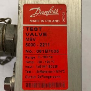 Danfoss MBV 5000-2211 (061B7005) | Test Valve