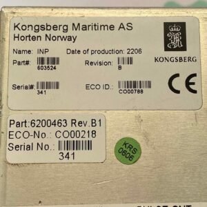 Kongsberg INP (603524) | Integrated Navigation Panel