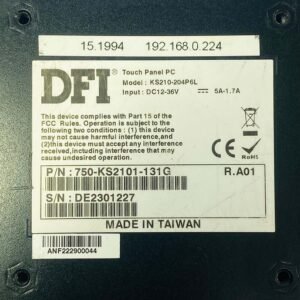 VAF Instruments KS210-204P6L (750-KS2101-131G) | Touch Panel PC