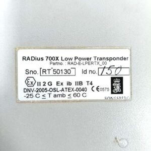 Kongsberg RADius 700X | Low Power Transponder