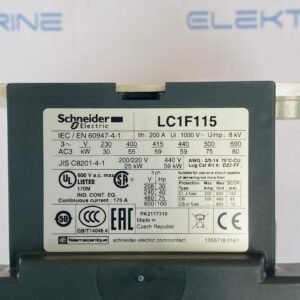 Schneider Electric LC1F115 | Contactor Breaker