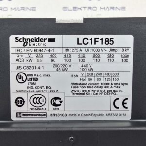 Schneider Electric LC1F185 | Contactor